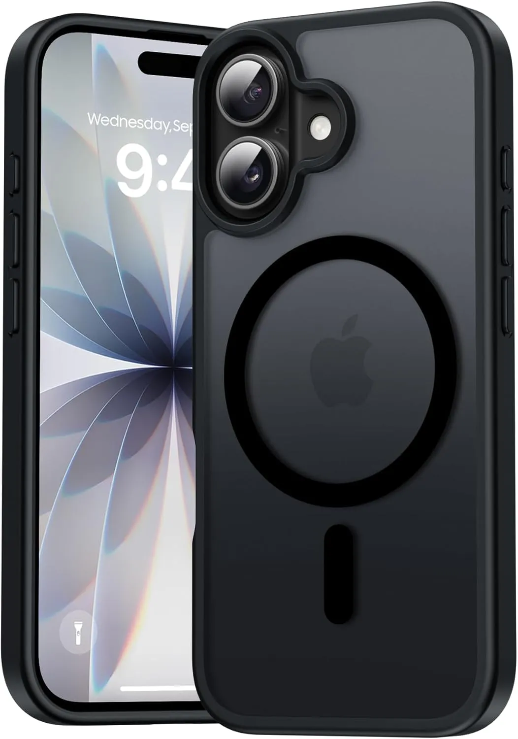 EGOTUDE for iPhone 17 Case | Matte Frosted Hard Back Translucent Cover Compatable with Mag